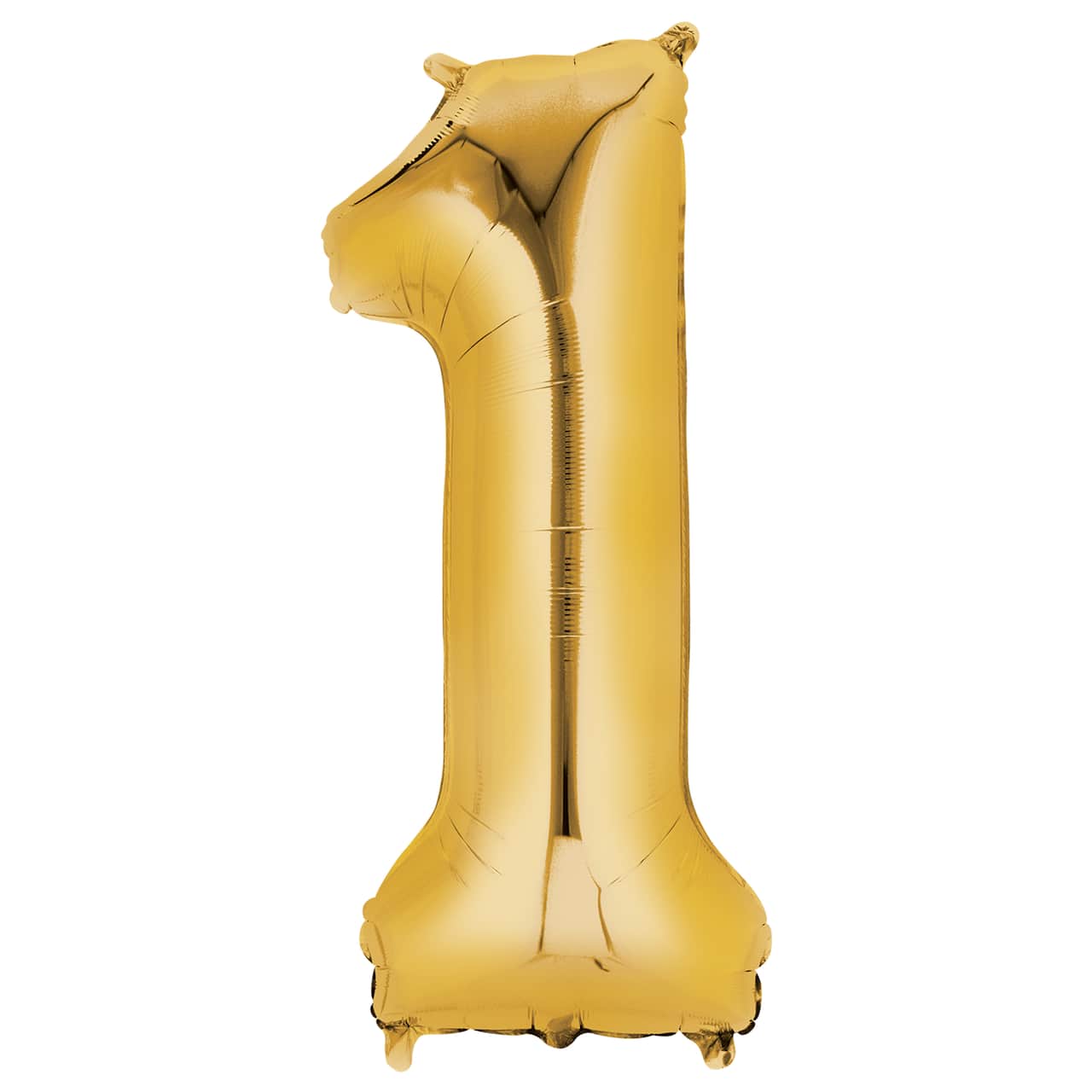 34" Gold Number Foil Balloon